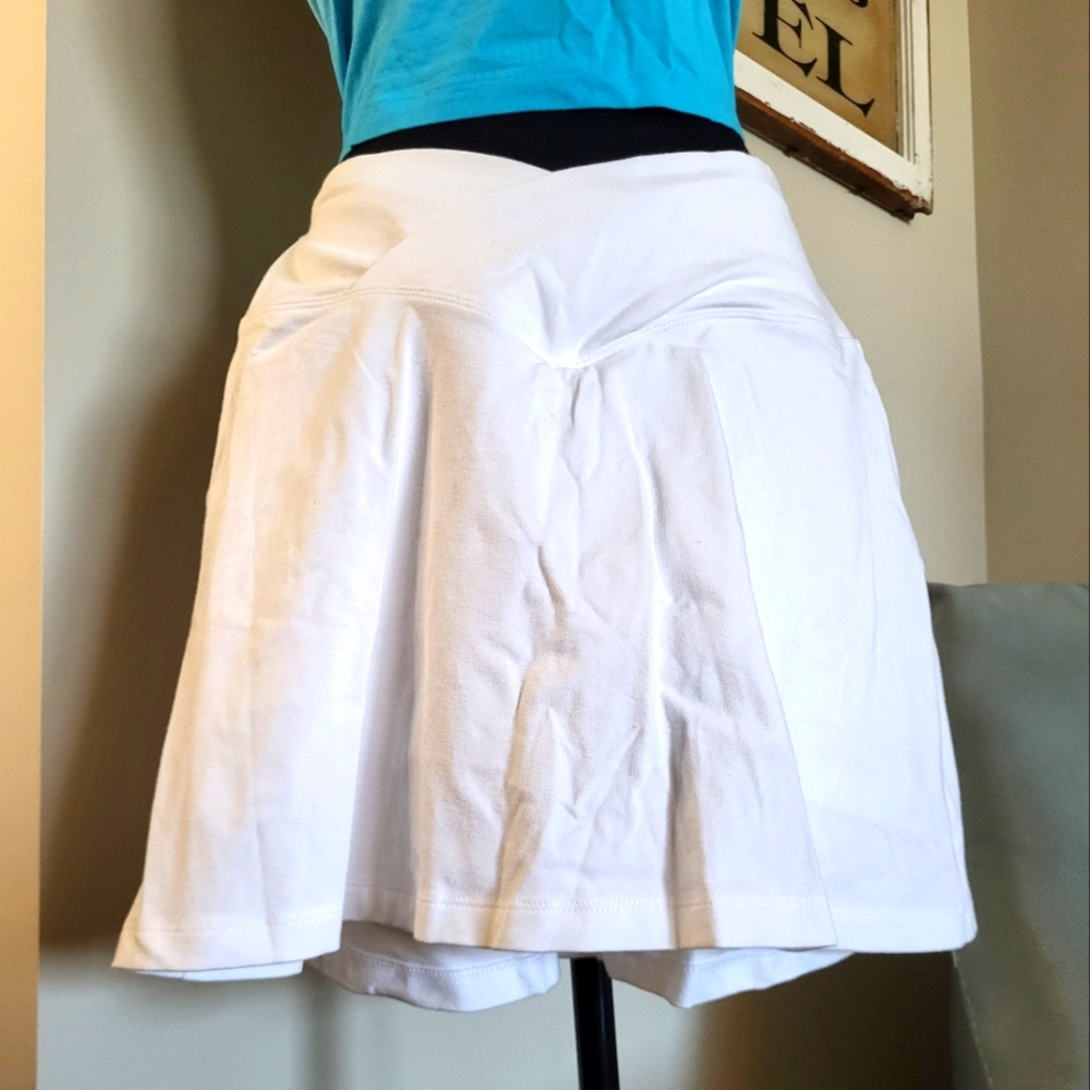 NWT PINK Victoria's Secret Tennis Skort Size L